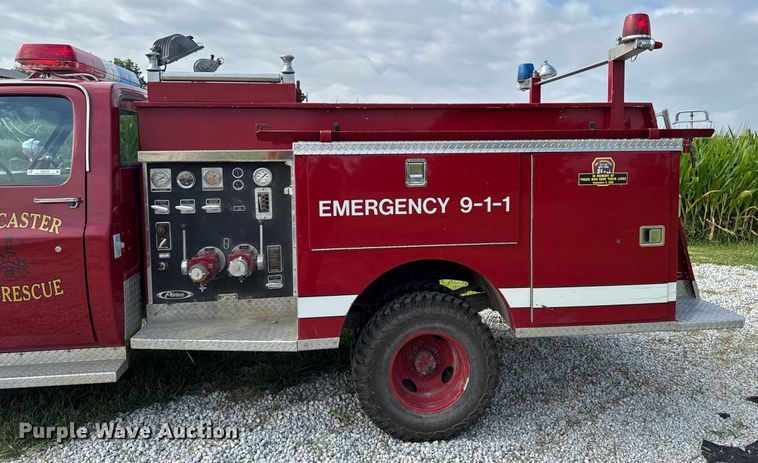 image for item EM2158 1982 Chevrolet K30 Custom Deluxe brush fire truck