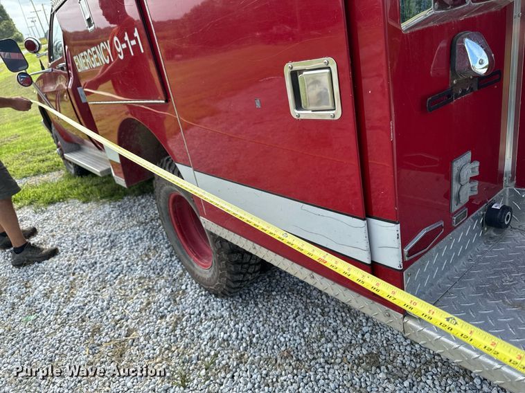 image for item EM2158 1982 Chevrolet K30 Custom Deluxe brush fire truck