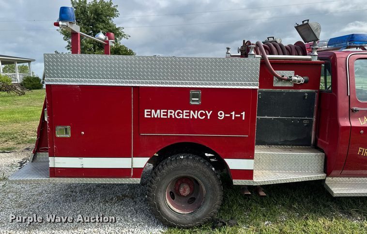 image for item EM2158 1982 Chevrolet K30 Custom Deluxe brush fire truck