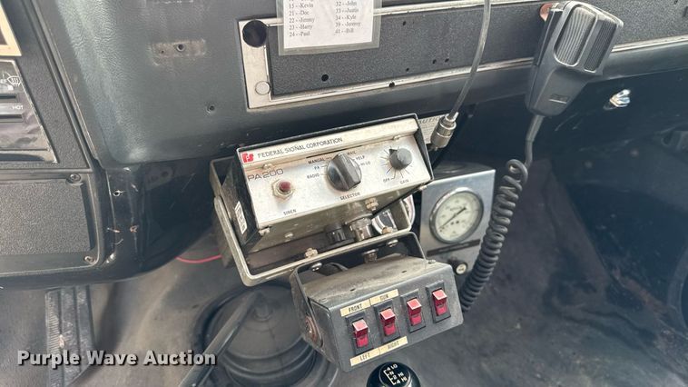 image for item EM2158 1982 Chevrolet K30 Custom Deluxe brush fire truck