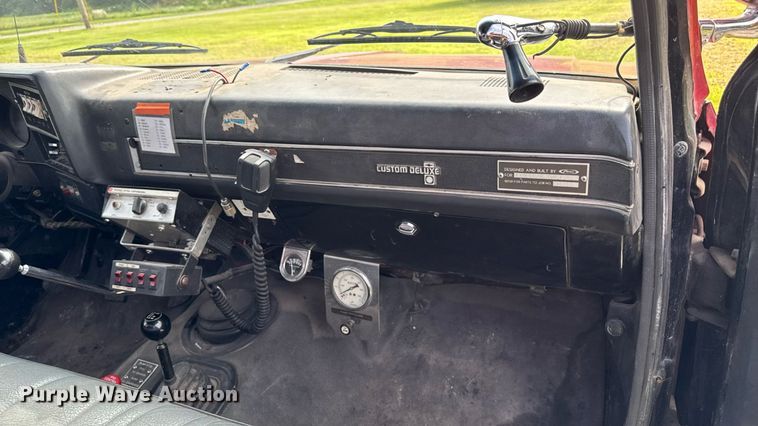 image for item EM2158 1982 Chevrolet K30 Custom Deluxe brush fire truck