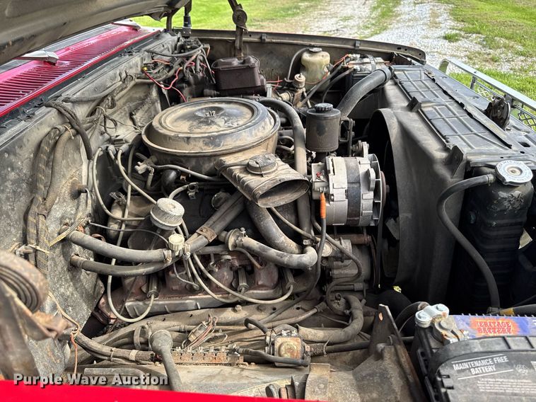 image for item EM2158 1982 Chevrolet K30 Custom Deluxe brush fire truck