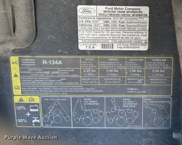 image for item EM2308 2010 Ford E450 delivery truck