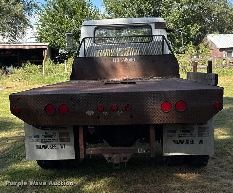 image for item EM2334 1986 International 1954 flatbed truck