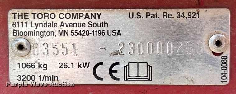 image for item EN5559 Toro Reelmaster 5500-D reel mower