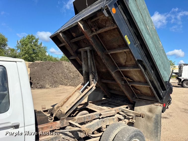 image for item ER0002 1995 Ford F350 Crew Cab dump bed pickup truck