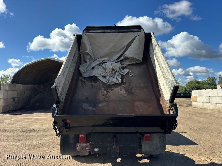 image for item ER0002 1995 Ford F350 Crew Cab dump bed pickup truck