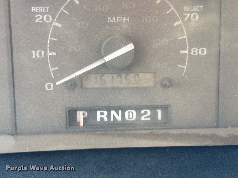 image for item ER0002 1995 Ford F350 Crew Cab dump bed pickup truck