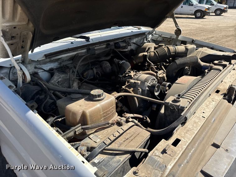 image for item ER0002 1995 Ford F350 Crew Cab dump bed pickup truck