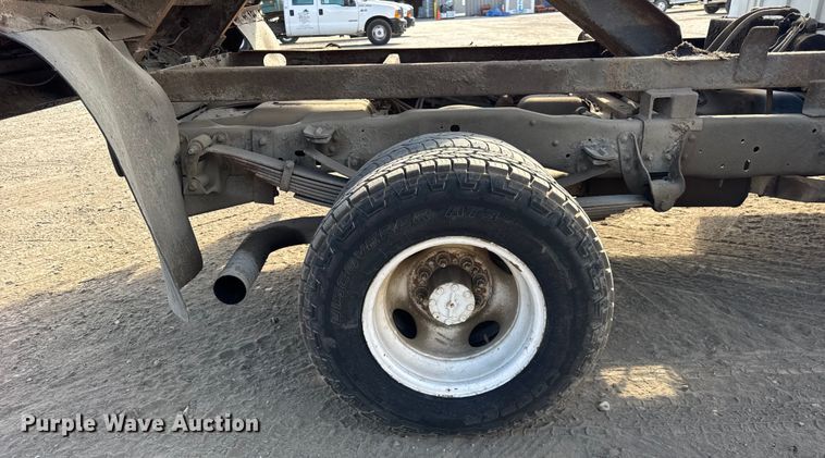 image for item ER0002 1995 Ford F350 Crew Cab dump bed pickup truck