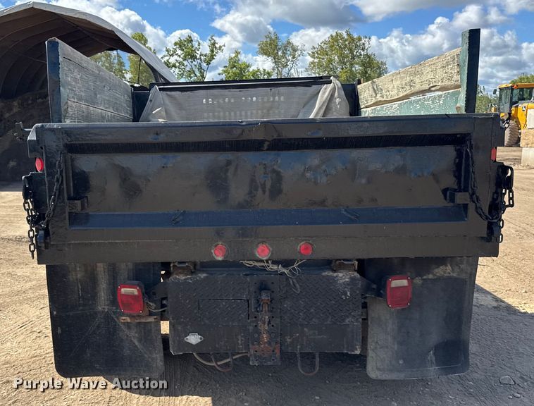 image for item ER0003 1995 Ford F350 Crew Cab dump bed pickup truck