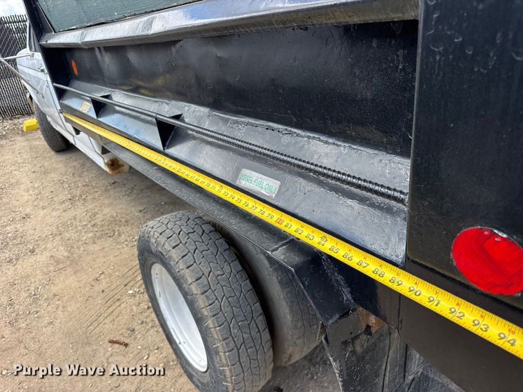 image for item ER0003 1995 Ford F350 Crew Cab dump bed pickup truck