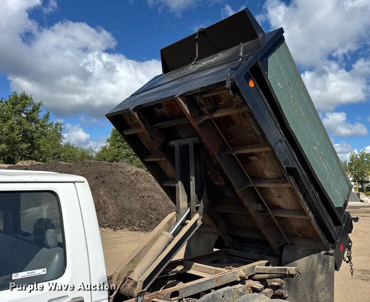 image for item ER0003 1995 Ford F350 Crew Cab dump bed pickup truck