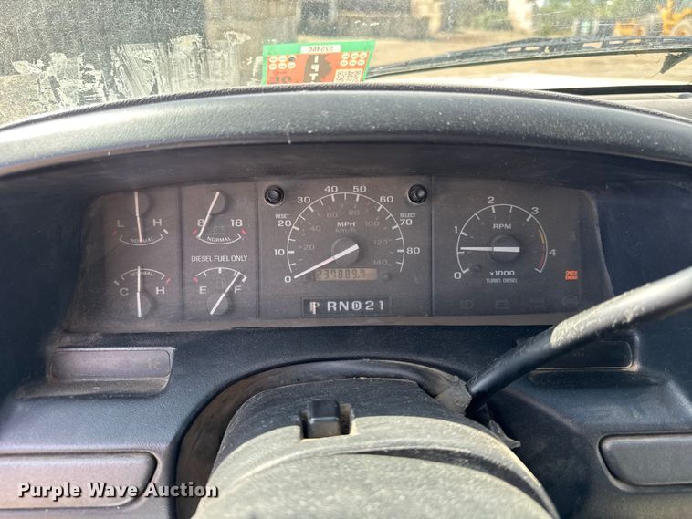 image for item ER0003 1995 Ford F350 Crew Cab dump bed pickup truck