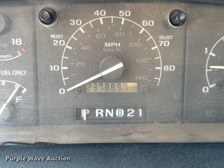 image for item ER0003 1995 Ford F350 Crew Cab dump bed pickup truck