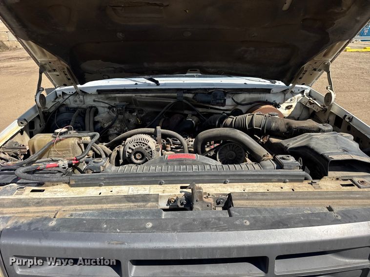 image for item ER0003 1995 Ford F350 Crew Cab dump bed pickup truck