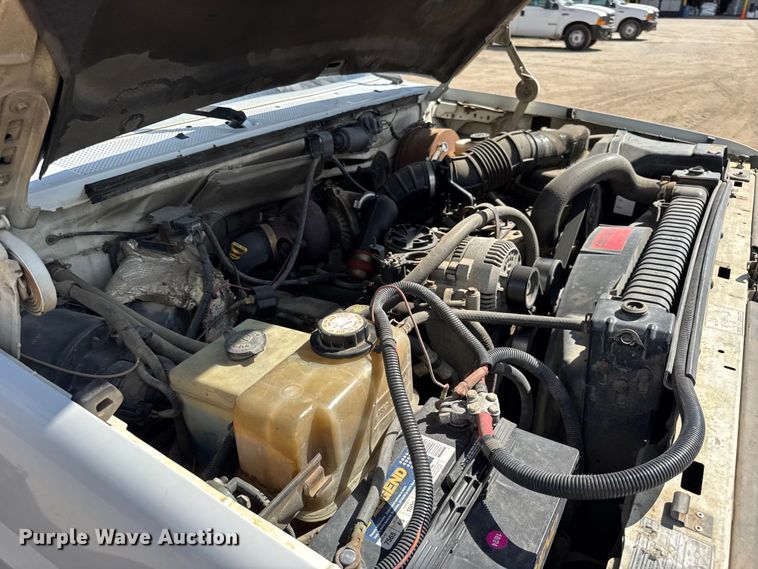 image for item ER0003 1995 Ford F350 Crew Cab dump bed pickup truck