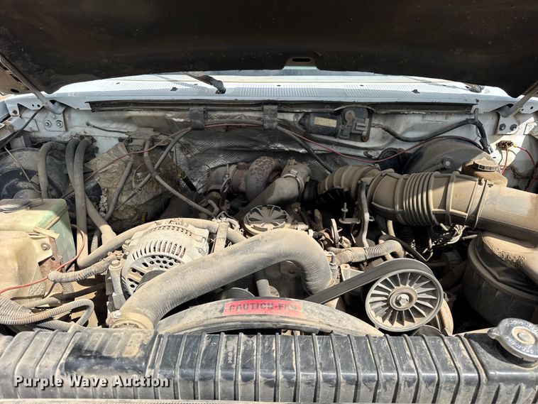 image for item ER0006 1995 Ford F350 Crew Cab dump bed pickup truck