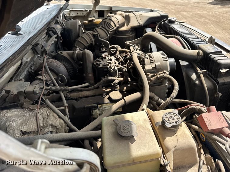 image for item ER0006 1995 Ford F350 Crew Cab dump bed pickup truck