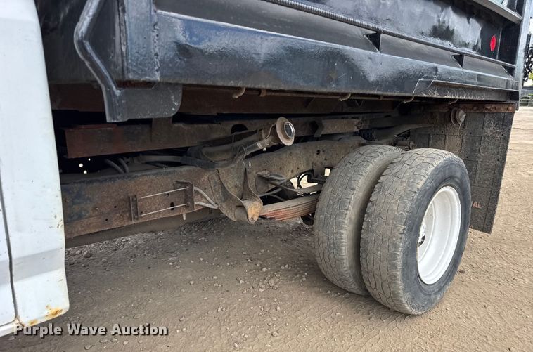 image for item ER0007 1995 Ford F350 Crew Cab dump bed pickup truck