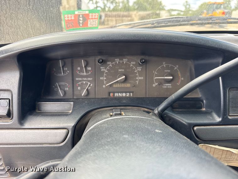 image for item ER0007 1995 Ford F350 Crew Cab dump bed pickup truck