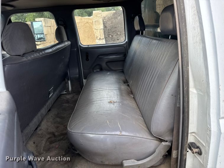 image for item ER0007 1995 Ford F350 Crew Cab dump bed pickup truck