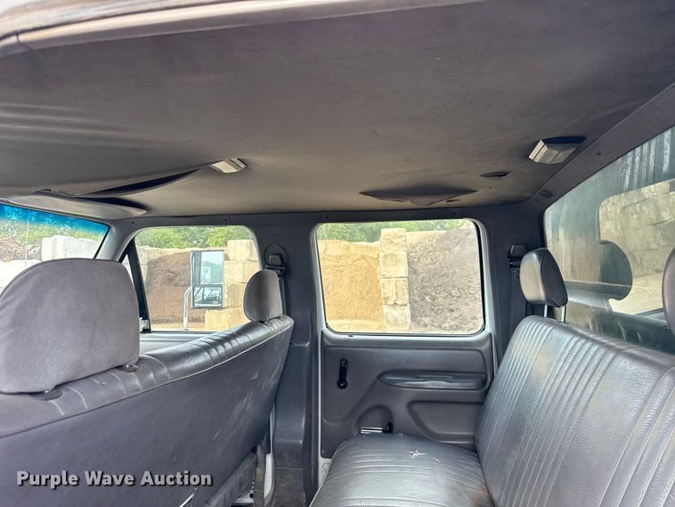 image for item ER0007 1995 Ford F350 Crew Cab dump bed pickup truck