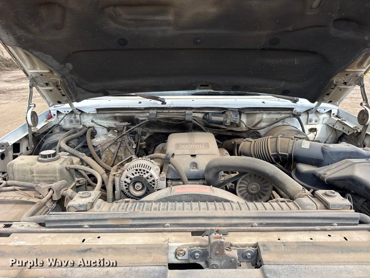 image for item ER0008 1995 Ford F350 Crew Cab dump bed pickup truck