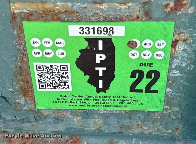 image for item ER0011 1994 Dynaweld equipment trailer