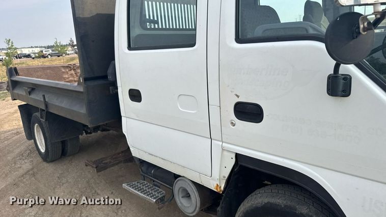 image for item ER2262 2006 GMC W4500 Crew Cab dump truck