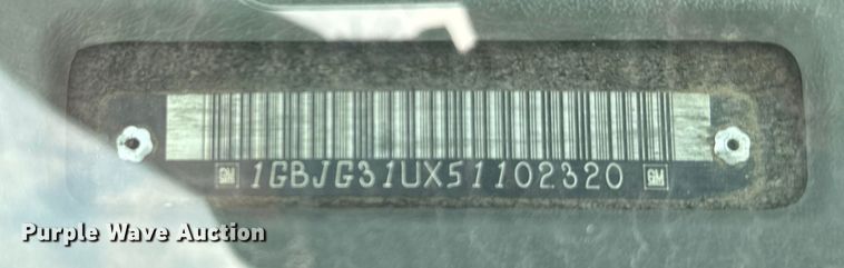 image for item ER2263 2005 Chevrolet Express G3500 delivery van