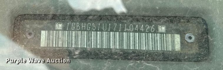 image for item ER2264 2007 Chevrolet Express 3500 Cargo utility van