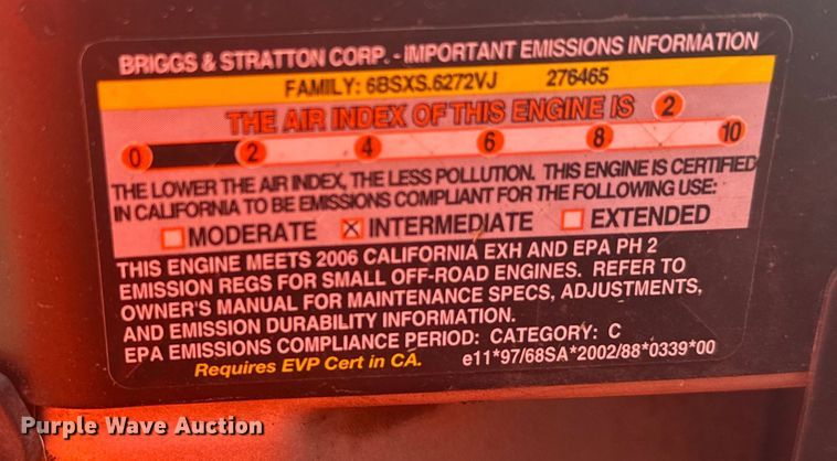 image for item ER2306 Badboy Pro series ZTR lawn mower