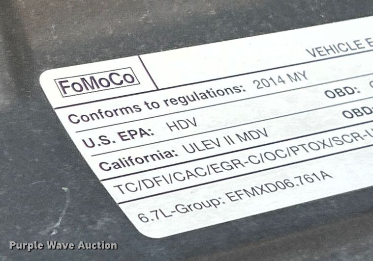 image for item ET3044 2014 Ford F250 Super Duty Lariat  Crew Cab pickup truck