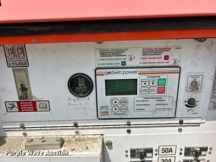 image for item ET3064 (2) Godwin Power generators