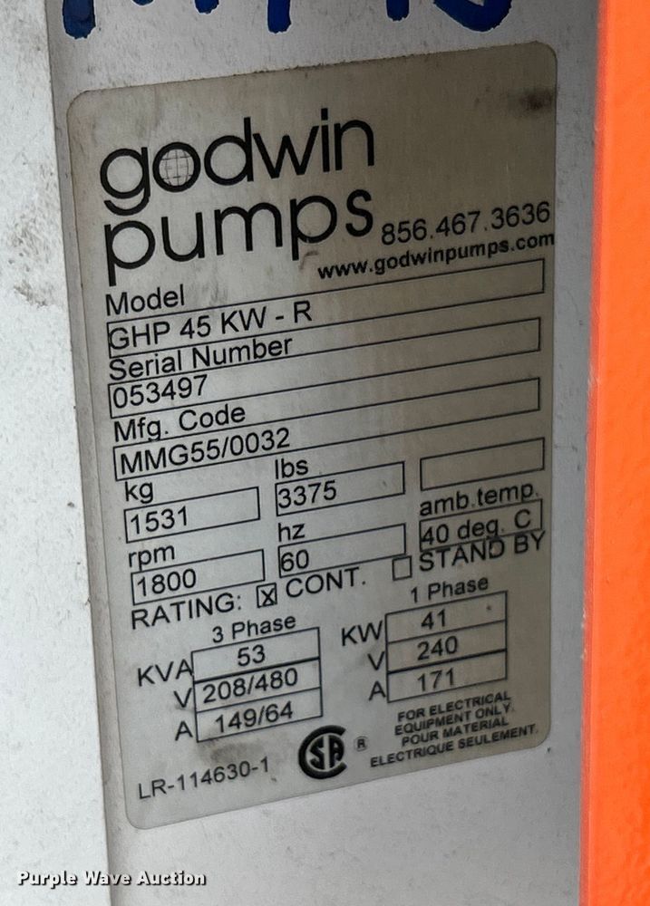 image for item ET3064 (2) Godwin Power generators