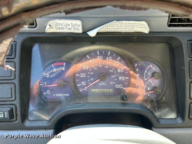 image for item ET3106 2008 Mitsubishi Fuso FE125 box truck