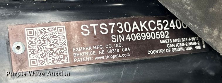 image for item ET4594 Exmark Staris S-Series lawn mower