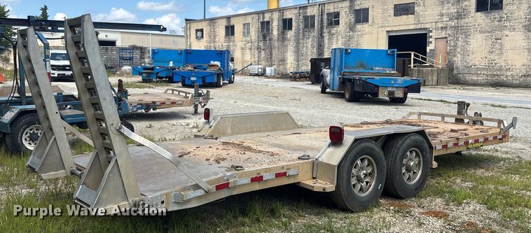 image for item ET8525 2020 Aluma TR-8222-14K equipment trailer