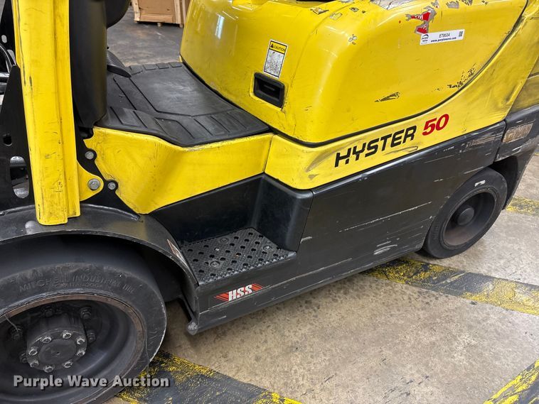 image for item ET8534 2016 Hyster S50CT  forklift