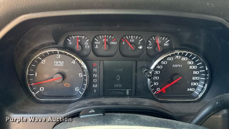 image for item EU2078 2015 Chevrolet Silverado 3500HD utility bed pickup truck