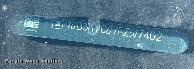 image for item EU2078 2015 Chevrolet Silverado 3500HD utility bed pickup truck