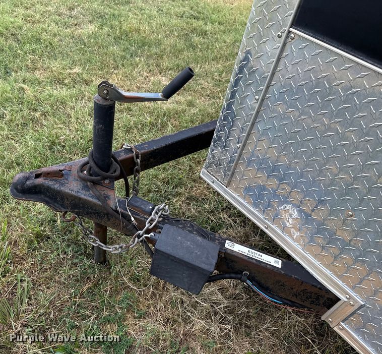 image for item EU2144 2015 Covered Wagon Trailers CW7X14TA2 enclosed cargo trailer