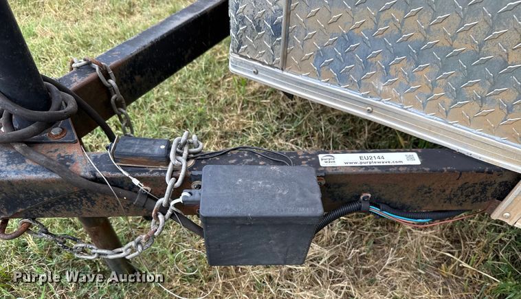 image for item EU2144 2015 Covered Wagon Trailers CW7X14TA2 enclosed cargo trailer