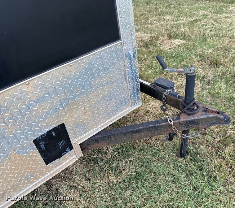 image for item EU2144 2015 Covered Wagon Trailers CW7X14TA2 enclosed cargo trailer