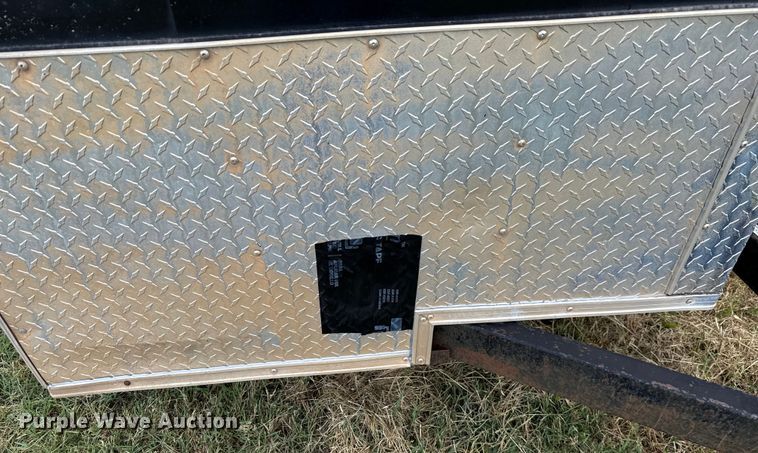 image for item EU2144 2015 Covered Wagon Trailers CW7X14TA2 enclosed cargo trailer