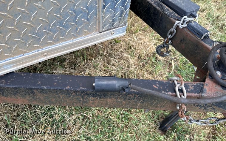 image for item EU2144 2015 Covered Wagon Trailers CW7X14TA2 enclosed cargo trailer