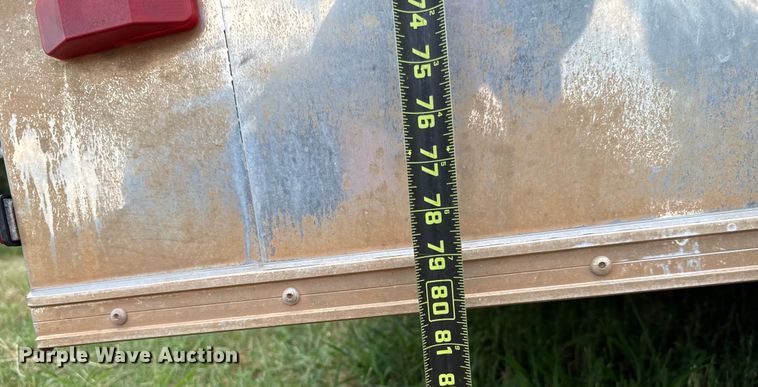 image for item EU2144 2015 Covered Wagon Trailers CW7X14TA2 enclosed cargo trailer