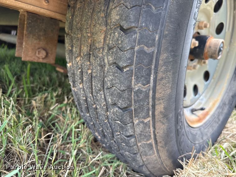 image for item EU2144 2015 Covered Wagon Trailers CW7X14TA2 enclosed cargo trailer