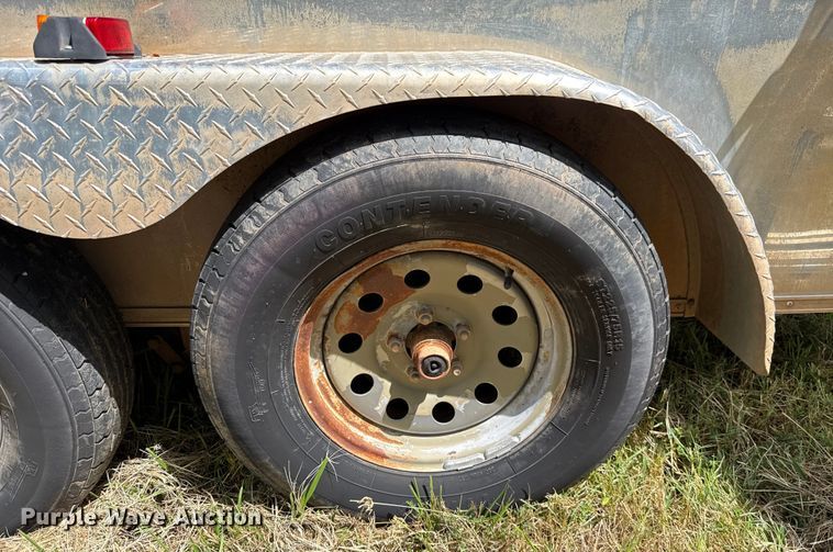 image for item EU2144 2015 Covered Wagon Trailers CW7X14TA2 enclosed cargo trailer